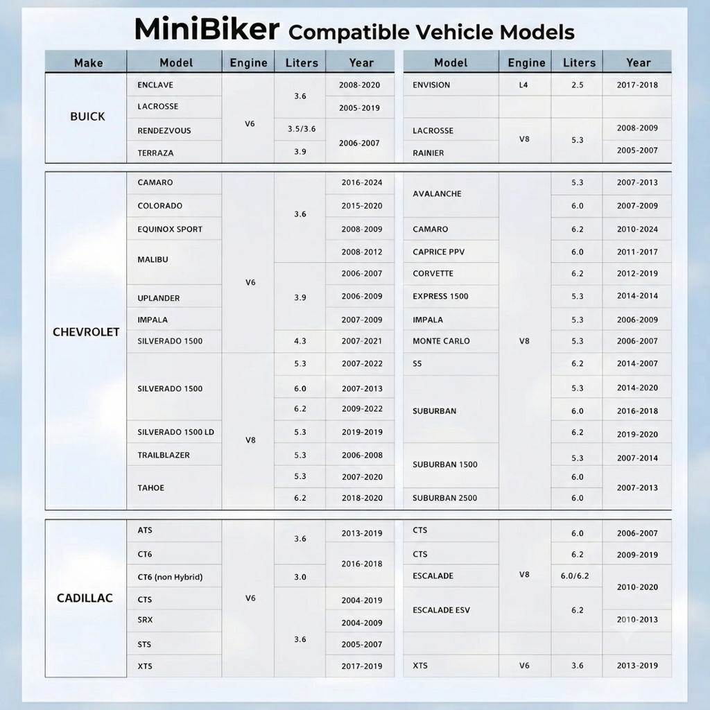 Minibiker™ AFM/DFM Disabler